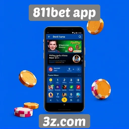Interface intuitiva do 811bet app melhora experiência do jogador