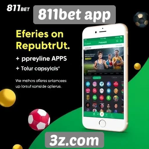 Ofertas e promoções disponíveis no 811bet app