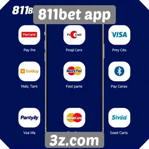 Métodos de pagamento no 811bet app